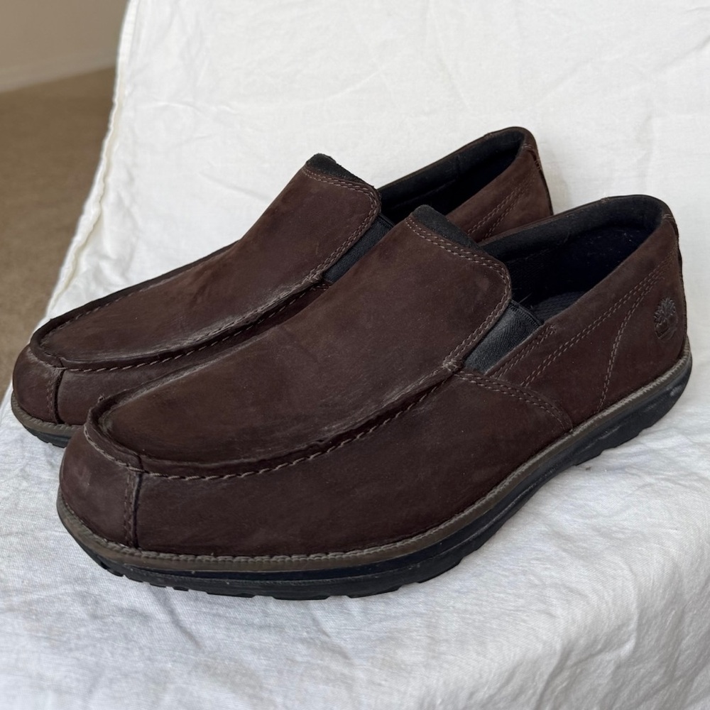 Timberland Brown Slip-On Loafers